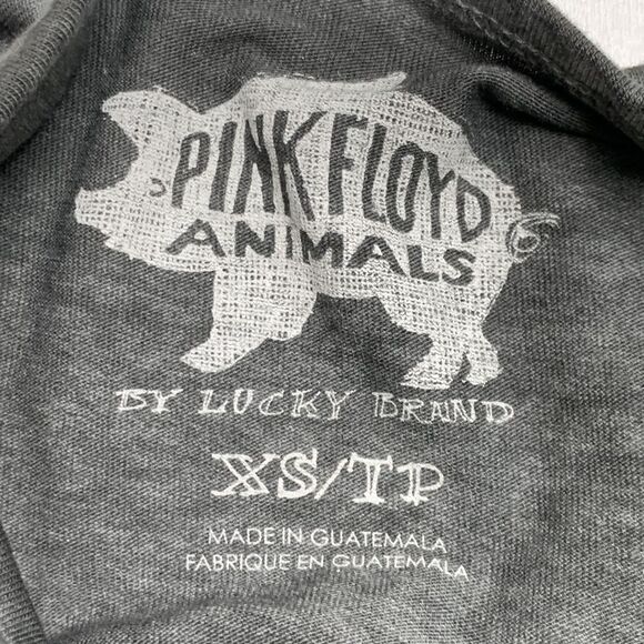 Lucky Brand Pink Floyd XS Animals Tour '77 Pig T-Shirt Tee Band Rock Concert - Picture 8 of 9